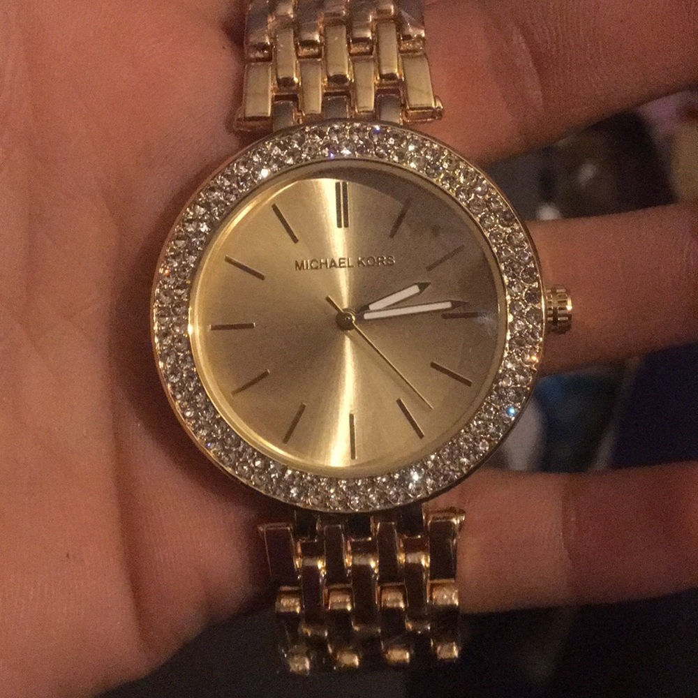 Gold Michael kors watch